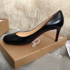 Christian Louboutin Size 39.5 Simple Pump 70MM*